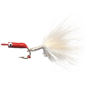 Big Skunk: Red w/white stripe and tail - Nothead Tackle